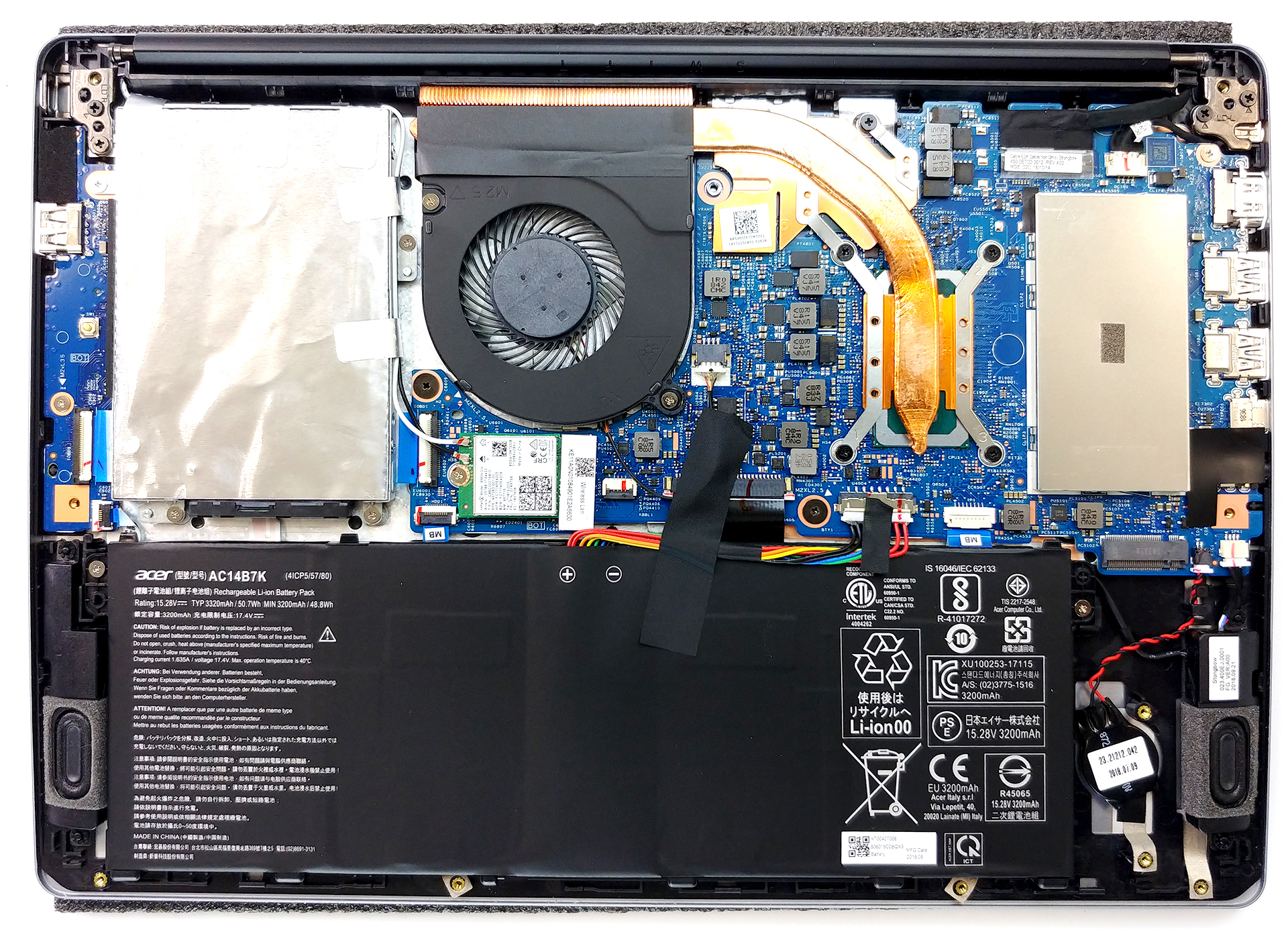 How to replace and fix Acer S40-10 SF314-56 8265U N17W7 swift3 450.0E70A.0001 HDD Cable Hard disk drive (Acer Swift 3 (SF314-56))